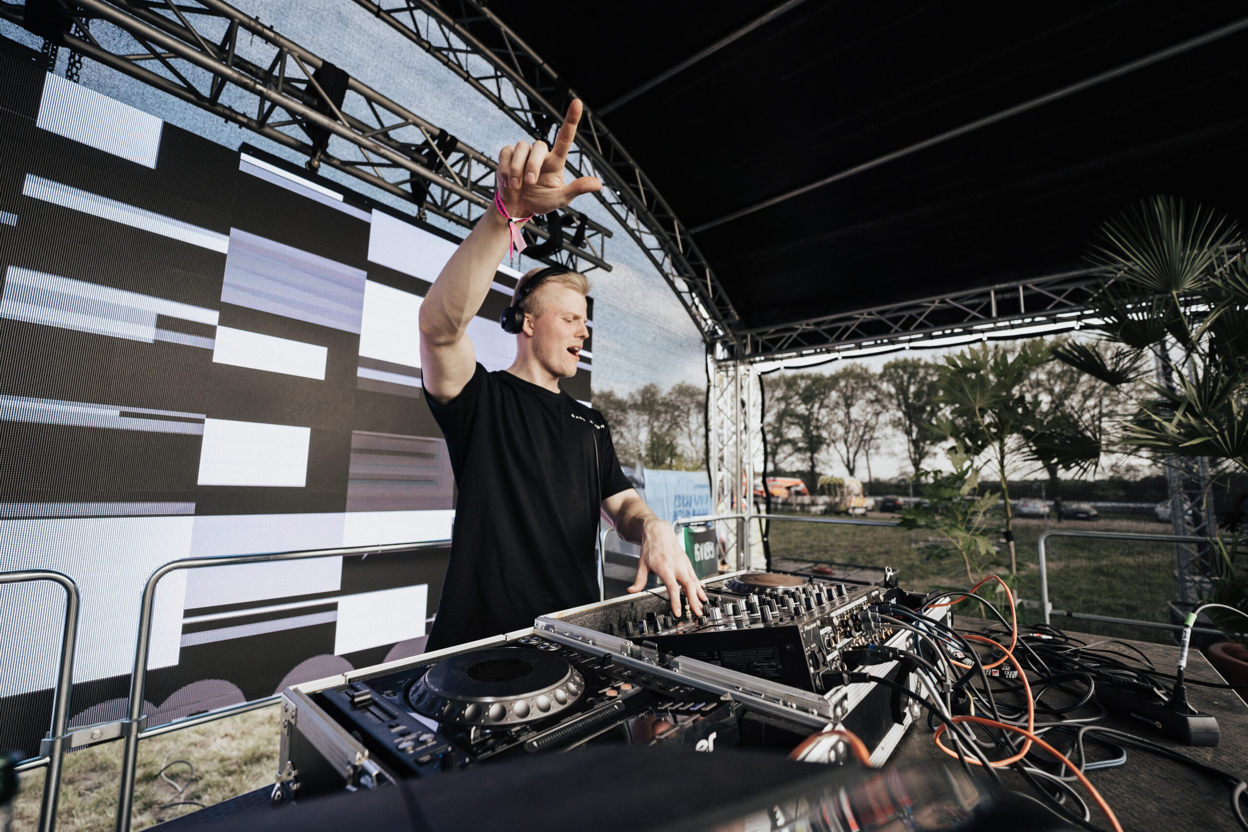 Cedric Callan live auf dem Taonga Festival